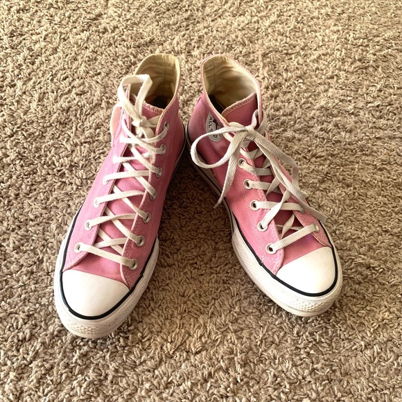 Converse Chuck Taylor All Star High-Top Sneakers Pink - Picture 6 of 16